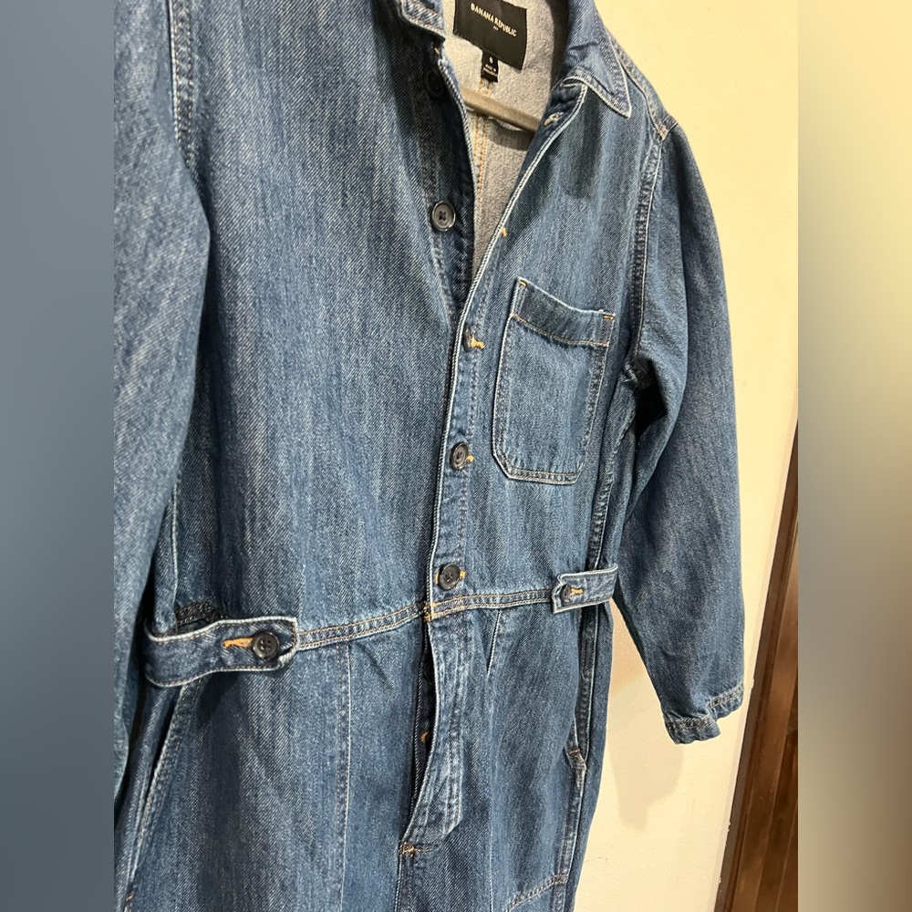 Banana Republic Indigo Denim Outerwear